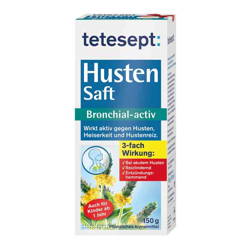 Tetesept Hustensaft Bronchialactiv 150 g apotheke.at Online Versand