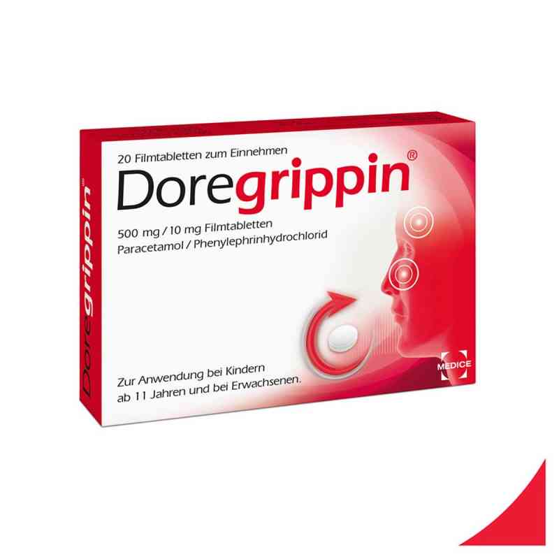 Doregrippin Tabletten bei Erkältungsschmerzen  20 stk von MEDICE Arzneimittel Pütter GmbH&Co.KG PZN 04587812