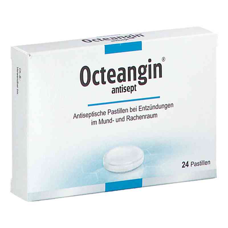 Octeangin antisept 2,6 mg Pastillen 24 stk von M.C.M. KLOSTERFRAU HEALTHCARE GMBH            PZN 08201653