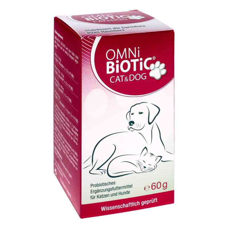 OMNi BiOTiC Cat & Dog - für die tierischen Begleiter 60 g von INSTITUT ALLERGOSAN Deutschland (privat) GmbH PZN 16034751