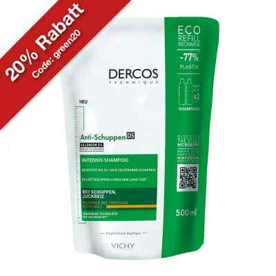 Vichy Dercos Anti-Schuppen Shampoo Trocken Nachfüllpack 500 ml von L'Oreal Deutschland GmbH PZN 17258406