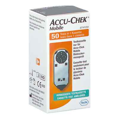 Accu Chek Mobile Blutzucker Testkassette 50 stk von ROCHE DIABETES CARE AUSTRIA GMBH              PZN 08201470