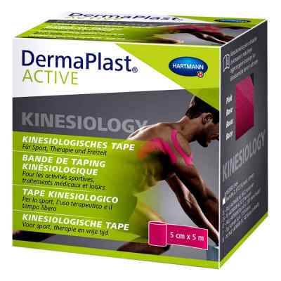 Dermaplast Active Kinesiology Tape 5 cm x 5 m pink 1 stk von PAUL HARTMANN AG PZN 12903049