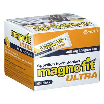 magnofit ULTRA 400 mg Magnesium Sticks 60 stk von  PZN 08201594