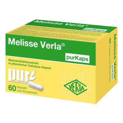 Melisse Verla Purkaps 60 stk von Verla-Pharm Arzneimittel GmbH & Co. KG PZN 19149124