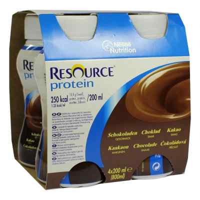 Resource Protein Schokolade neue Rezeptur 4X200 ml von Nestle Health Science (Deutschland) GmbH PZN 01743996