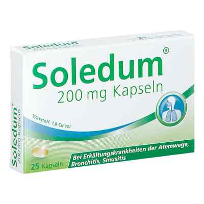 Soledum Kapseln bei Erkältung 200 mg 25 stk von M.C.M. KLOSTERFRAU HEALTHCARE GMBH            PZN 08201372