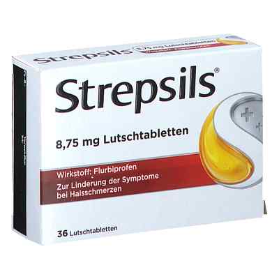Strepsils 8,75 mg Lutschtabletten 36 stk von RECKITT BENCKISER AUSTRIA GMBH                PZN 08201656