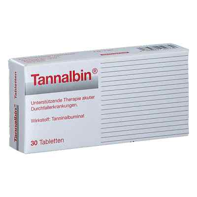 Tannalbin Tabletten bei Durchfallerkrankungen 30 stk von MEDICOPHARM GMBH       PZN 08201366